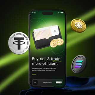 Mobile device displaying the Noble Trustica trading platform