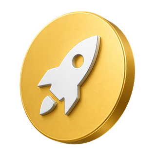 3D icon of a candlestick trading chart on the Noble Trustica how-it-works page