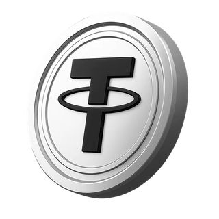 USDT coin from Tether shown in the account details area